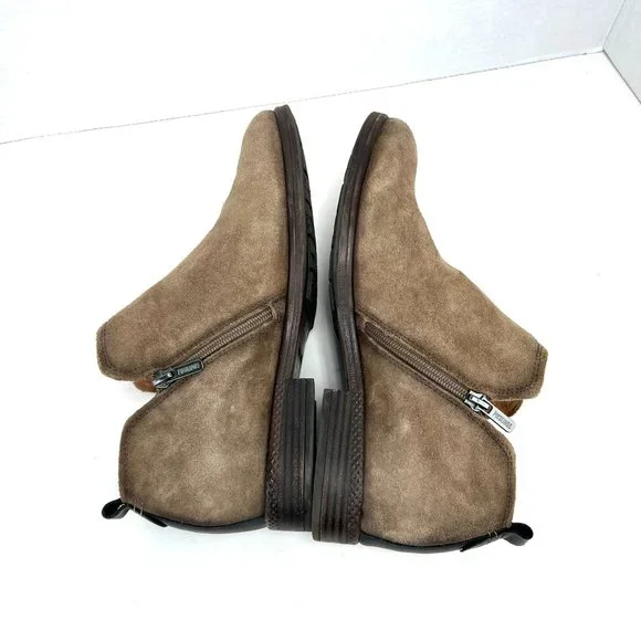 Pikolinos Suede Leather Ankle Boots Bootie ORDINO Sz 39 8.5 9 brown boho bootie - Picture 4 of 9